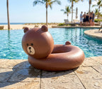 LINE FRIENDS BROWN & SALLY Swimming Ring Tube